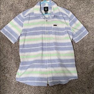 Volcom collard shirt